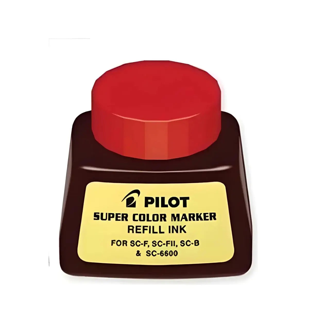 1 Marcador Jumbo Pilot Rojo Permanente + Bote Tinta Refill Rojo - Pilot - empaque