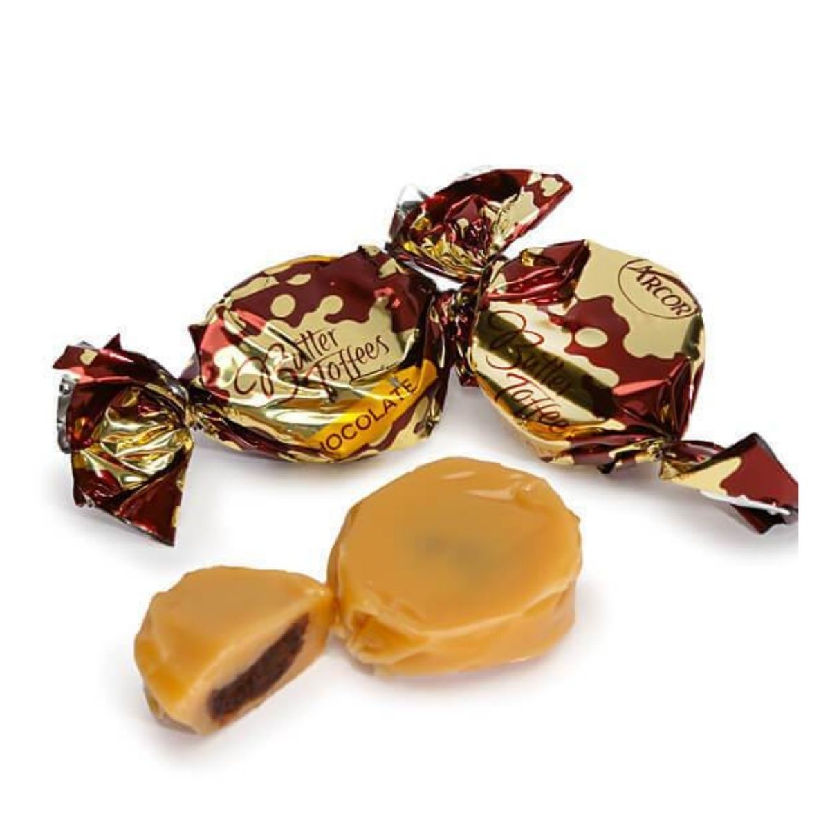 50 Caramelos Sabor Chocolate Butter Toffees Bolsa 300gr