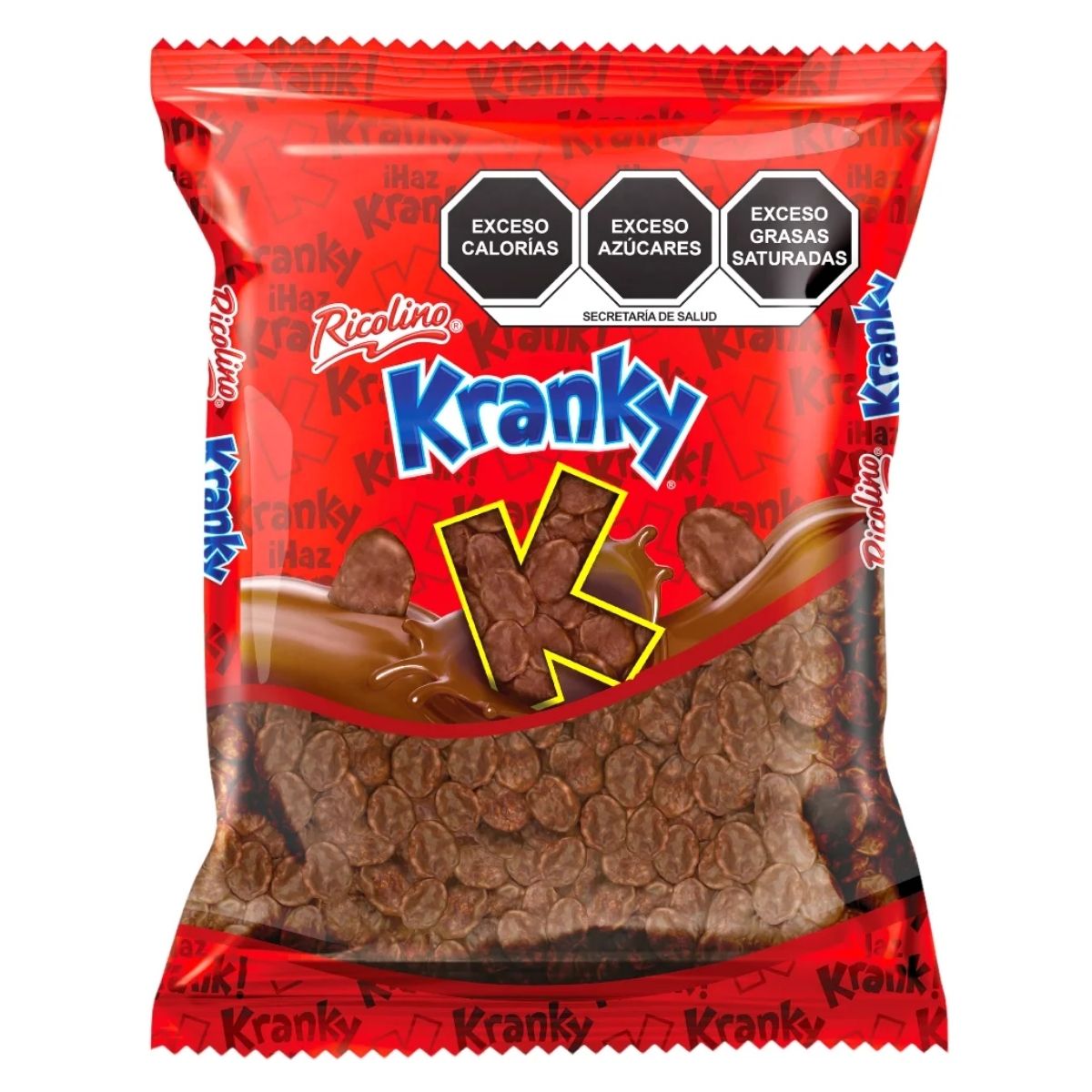 Hojuela Cubierta Chocolate Kranky Ricolino Bolsa 500gr