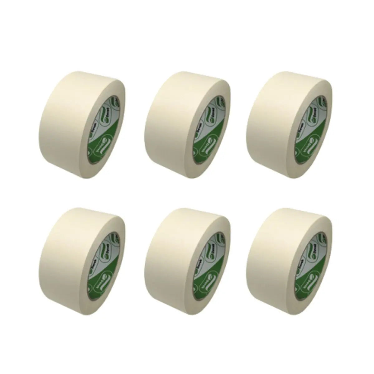 6 Cinta Adhesiva Masking Tape Uso General de 48x50 Devek - Devek