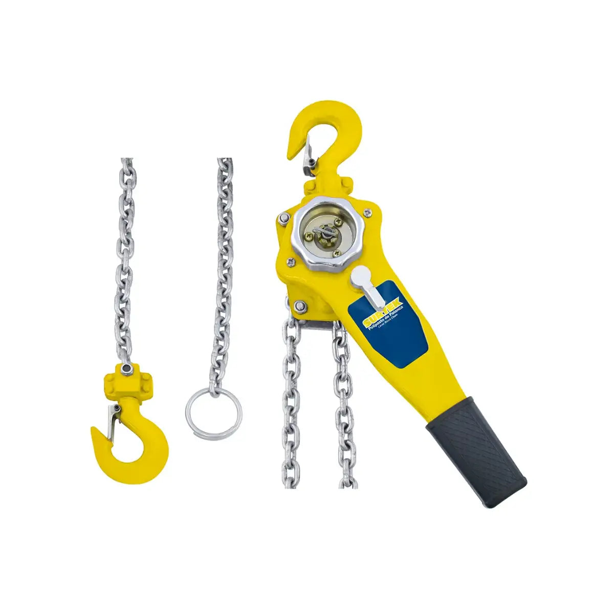 Polipasto Manual Surtek Palanca Cadena 1.5 m, 1.5 ton - Lock