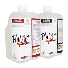 Resina Cristart Ultravioleta (a+b) Pintart 1000ml Epoxica