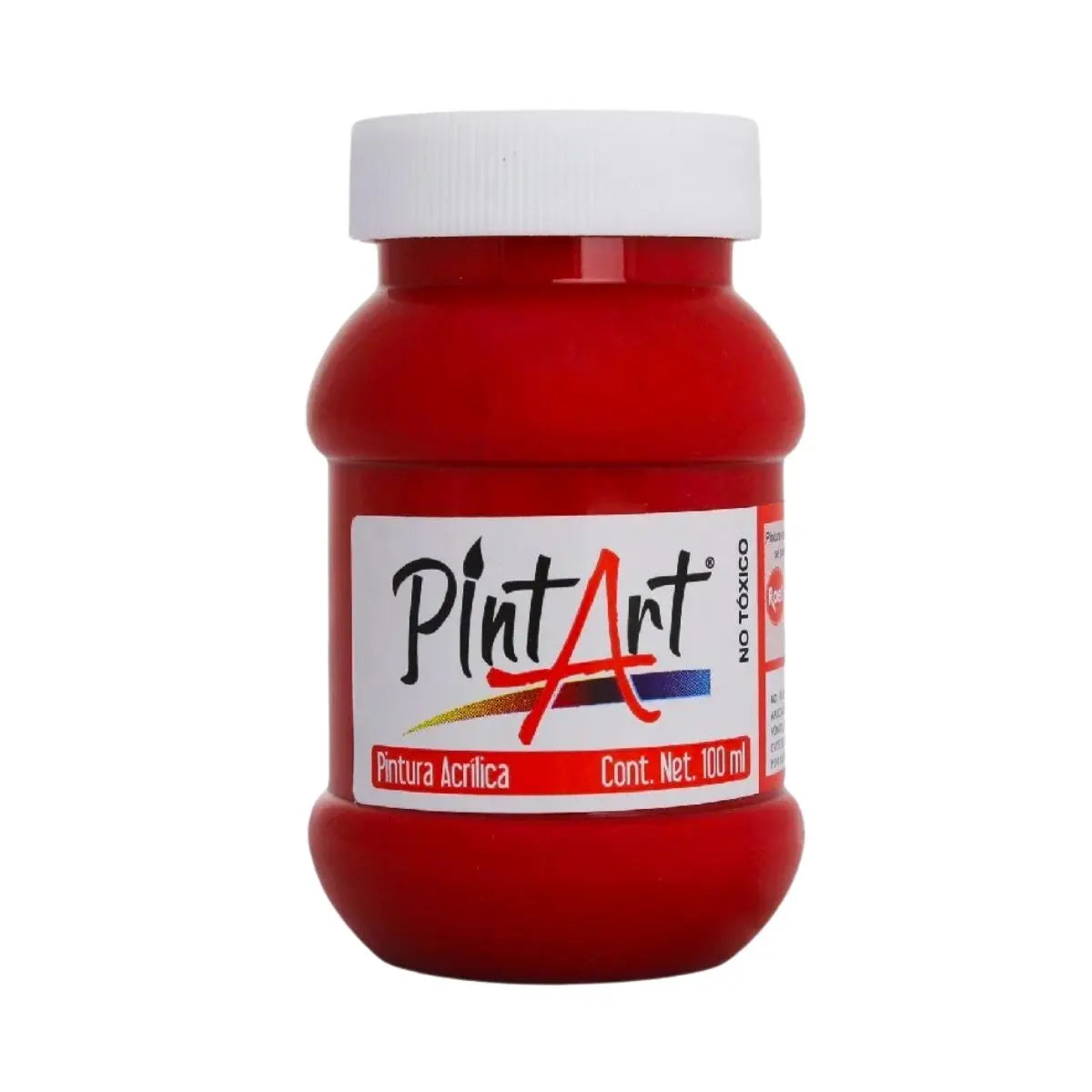 Pintura Acrilica Pintart Estudiante 100ml Color a elegir Rojo Intenso - Pintart