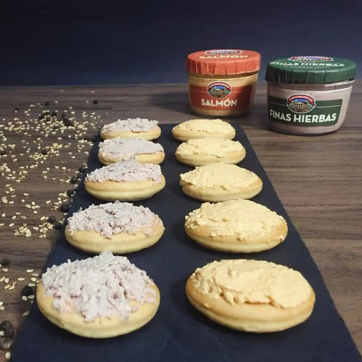 Paté de Salmon 125g - Cesarfer - vista lateral
