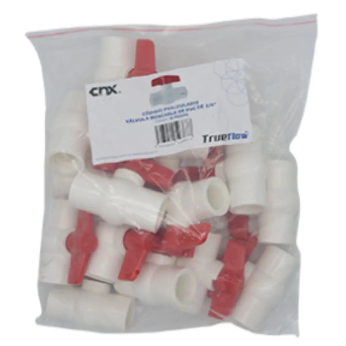 Valvula PVC Roscable 2" CNX Plomeria CNX