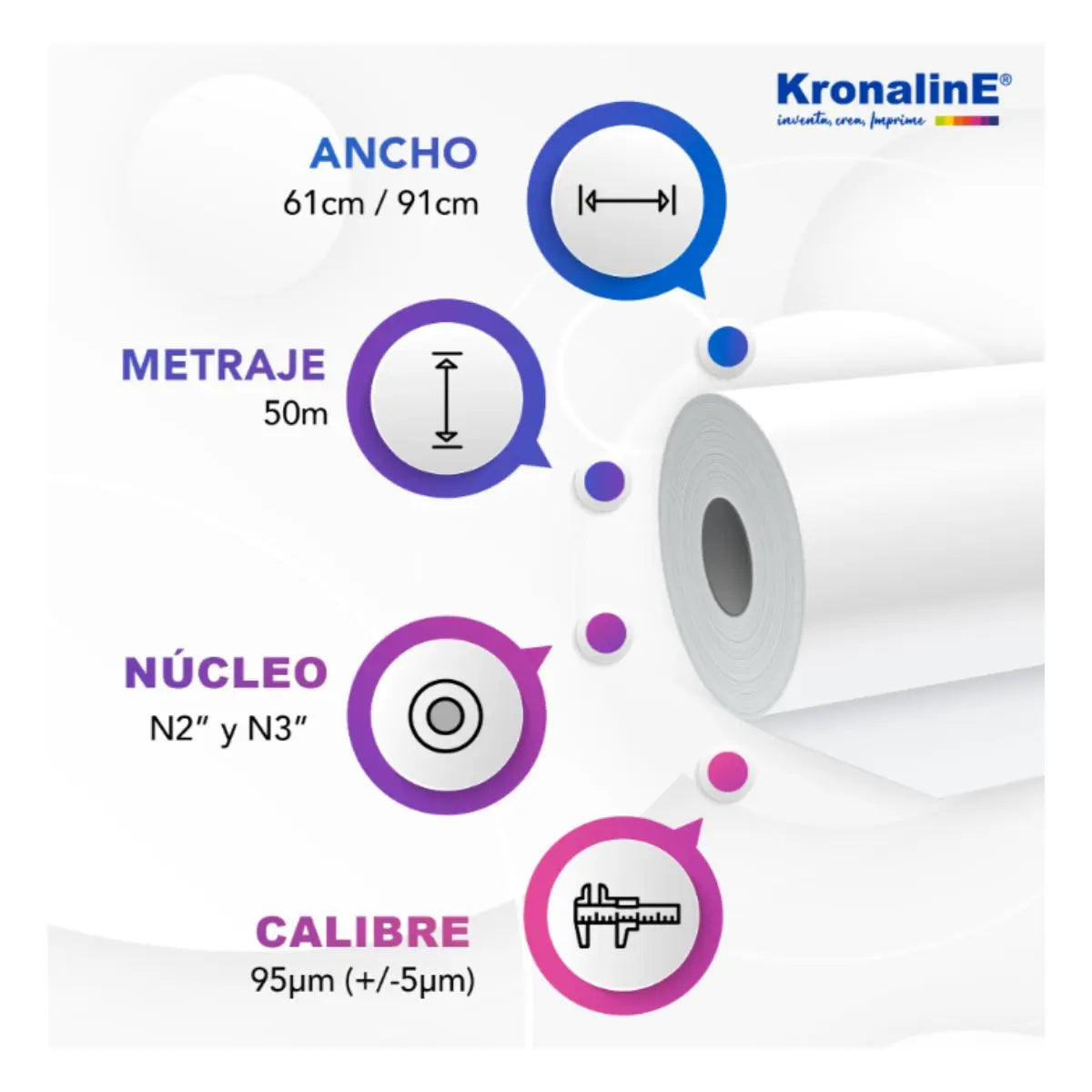 Papel Calca Albanene Natural 110/115gn3 Kronaline Kx558 - Kronaline - detalle