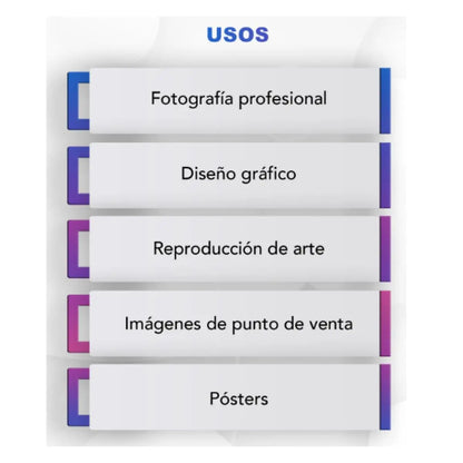 Papel Kronaline Photo Glossy Profesional Fotografía 260g .43x30m PGL036 - Kronaline - vista trasera