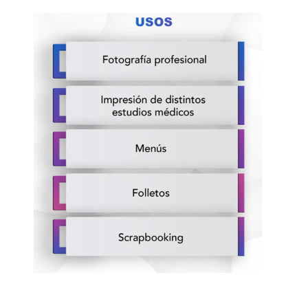 Papel Fotográfico Photoglossy Kronaline PH346 Carta 50 Hojas c/u 3 PIEZA - Kronaline