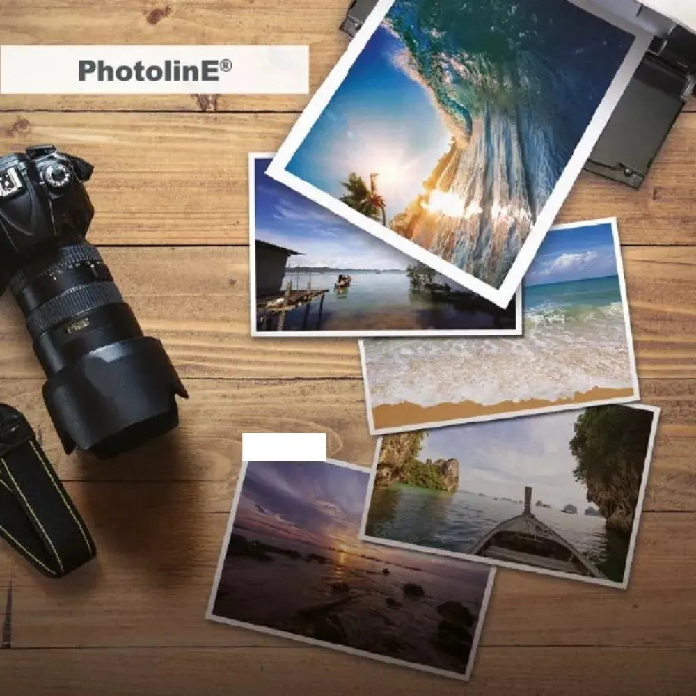 Papel Fotografico Brillante 500 Hojas 4x6 Kronaline Ph345-b - Kronaline - vista trasera