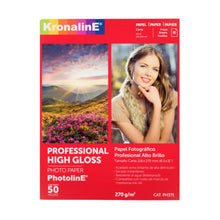 50 Hojas Papel Fotografico Brillante Carta Kronaline Ph371 - Kronaline - detalle