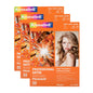 Papel Fotografico Satinado Carta Kronaline Ph380 50 Hojas c/u 3 PIEZA - Kronaline - accesorios