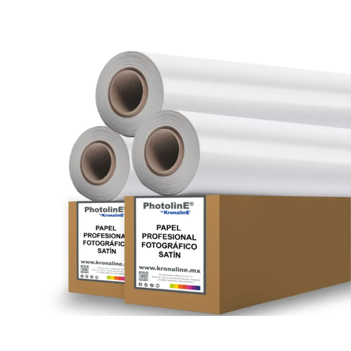 Papel Profesional Fotografico Satin Kronaline Pst045 0.30 x 30 m 3 PIEZA - Kronaline - vista lateral