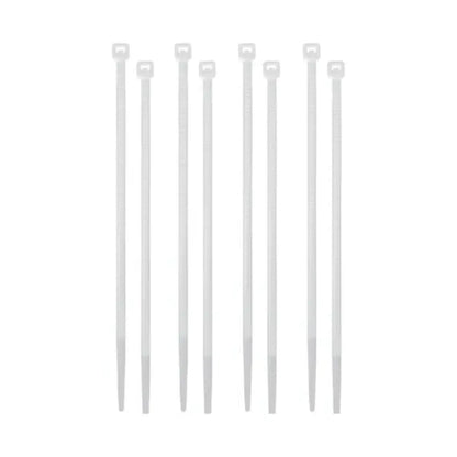 Bolsa con 50 Cinchos de Plástico Blanco Aksi 30 cm x 4.6 mm Aksi