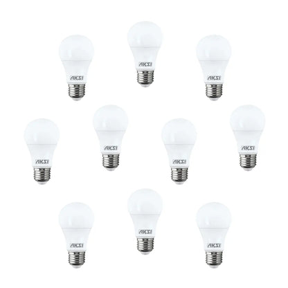 Paquete de 10 Focos LED A15 4W Aksi Luz Blanca Base E27 - Aksi