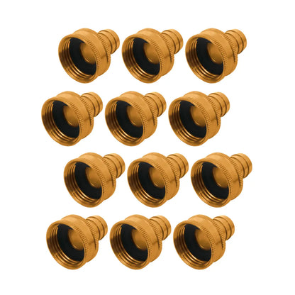 Paquete de 12 Conexiones Sencillas Latón Hembra 1/2" Aksi - Aksi