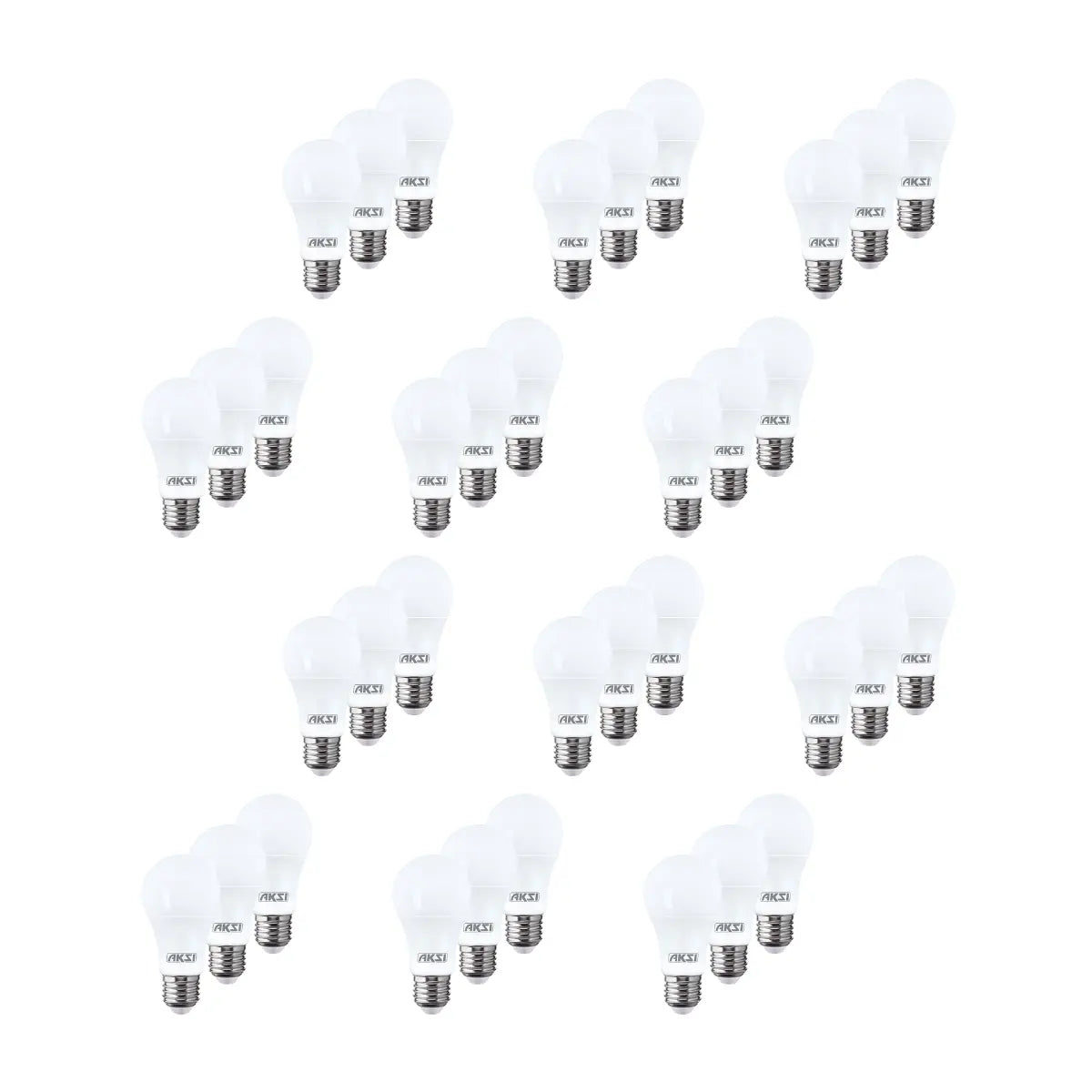 Paquete de 3 Focos LED Aksi A19 Luz Blanca 9W Aksi