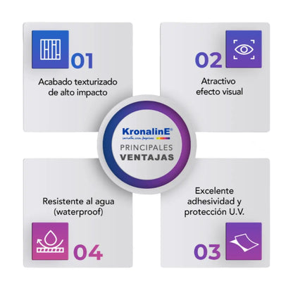 Película Laminar Plastificar Ltx10 Frío Laminado Sup Arena - Kronaline - detalle