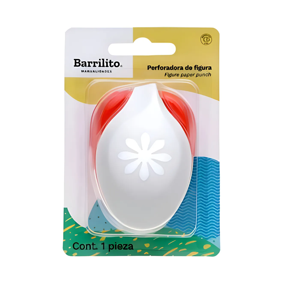 Perforadora Figura Grande Daisy Barrilito 1 P/foamy Daisy Barrilito