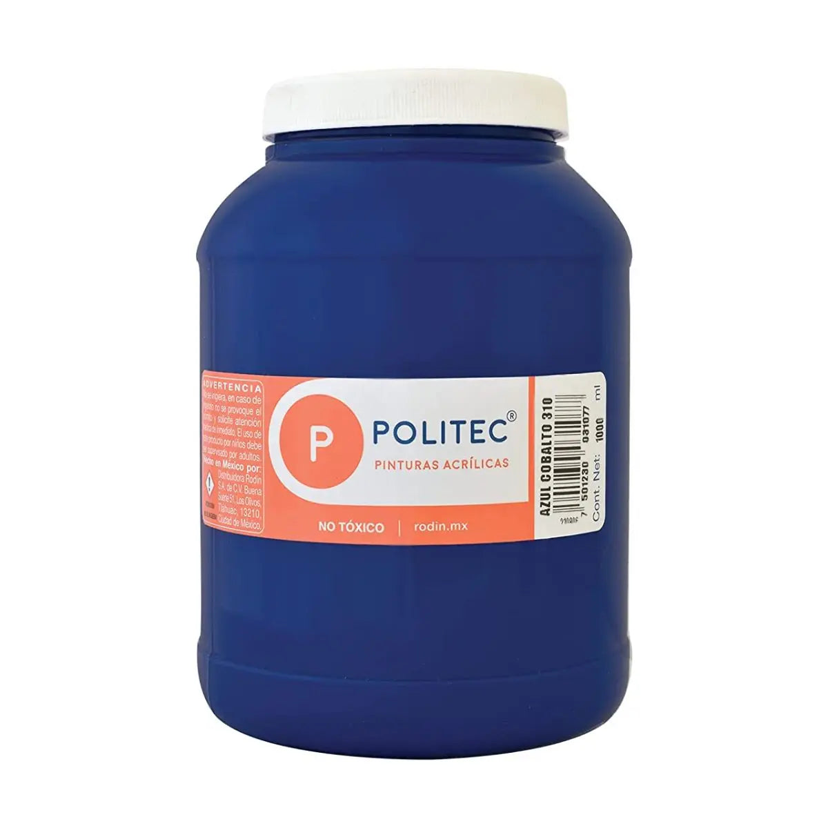Pintura Acrílica De 1000 ml Elegir Color AZUL ULTRAMAR 315 - Rodin