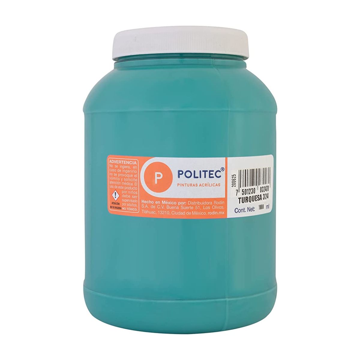 Pintura Acrílica Politec Bote 500 Ml Colores A Elegir