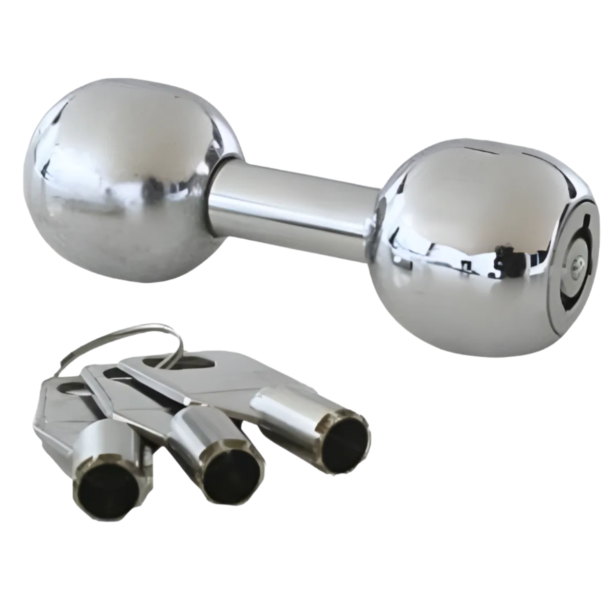 Candado Compacto Bola Cromado Modelo 1003 Tover