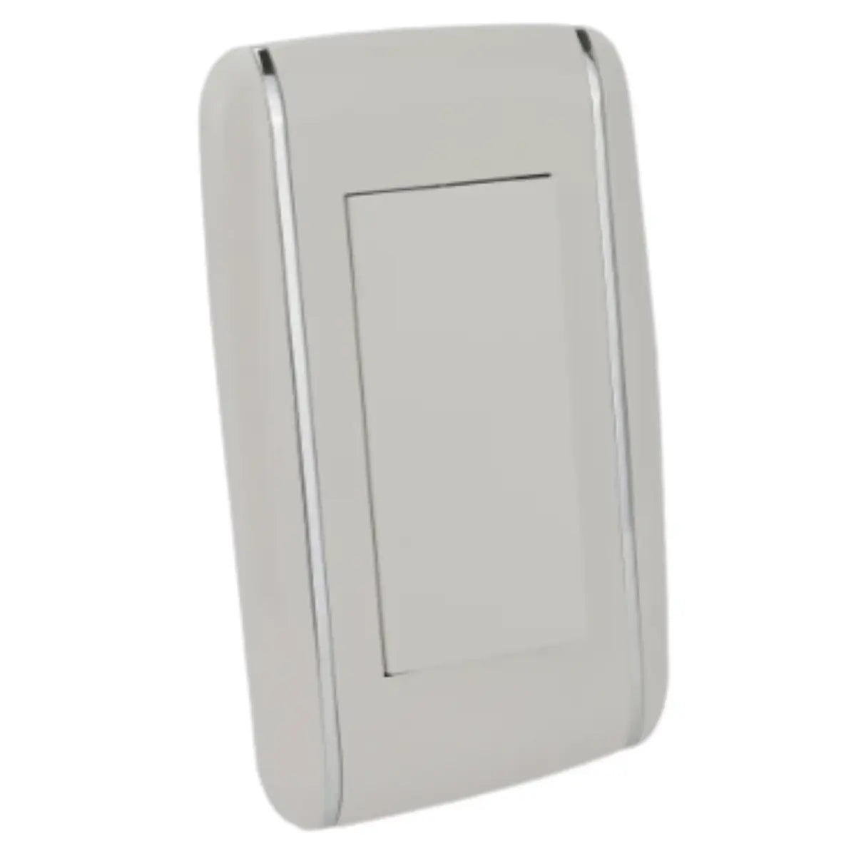 Placa Sanelec Línea Vicenza con Apagador Sencillo 127V - Sanelec - vista trasera