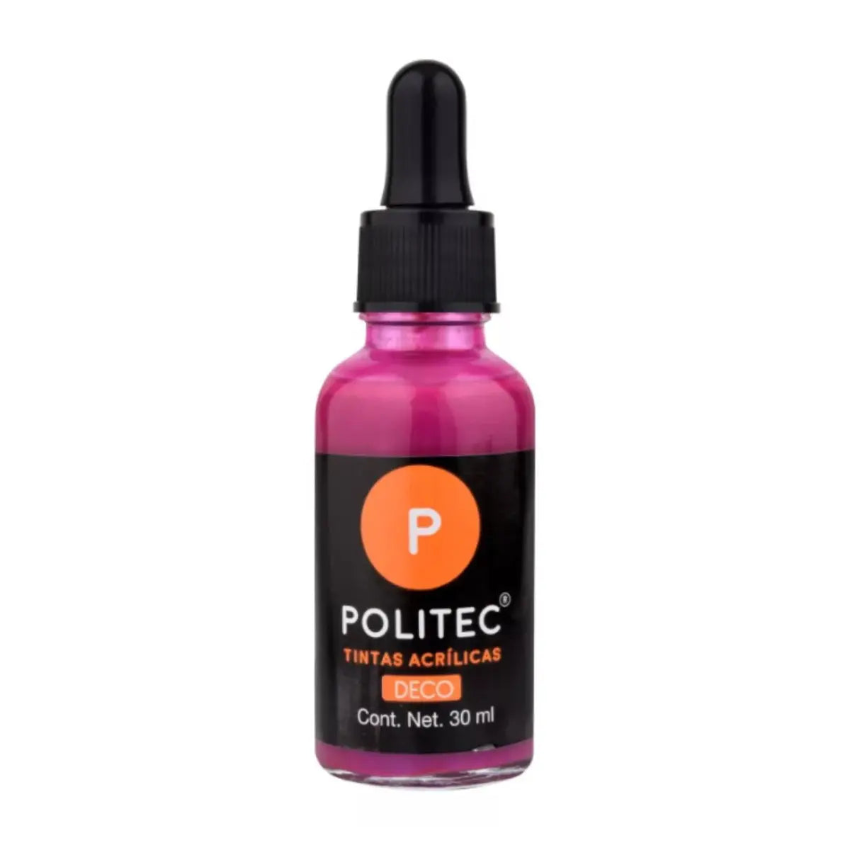 POLITEC - TINTA ACRILICA CON GOTERO DECO 30 ML MAGENTA 342 / 30 ml - Politec