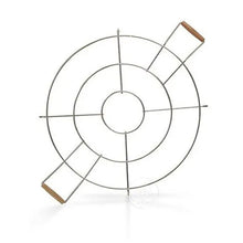 Porta Paelleras Hierro Pulido 50cm - Paelleras La casa del bacalao