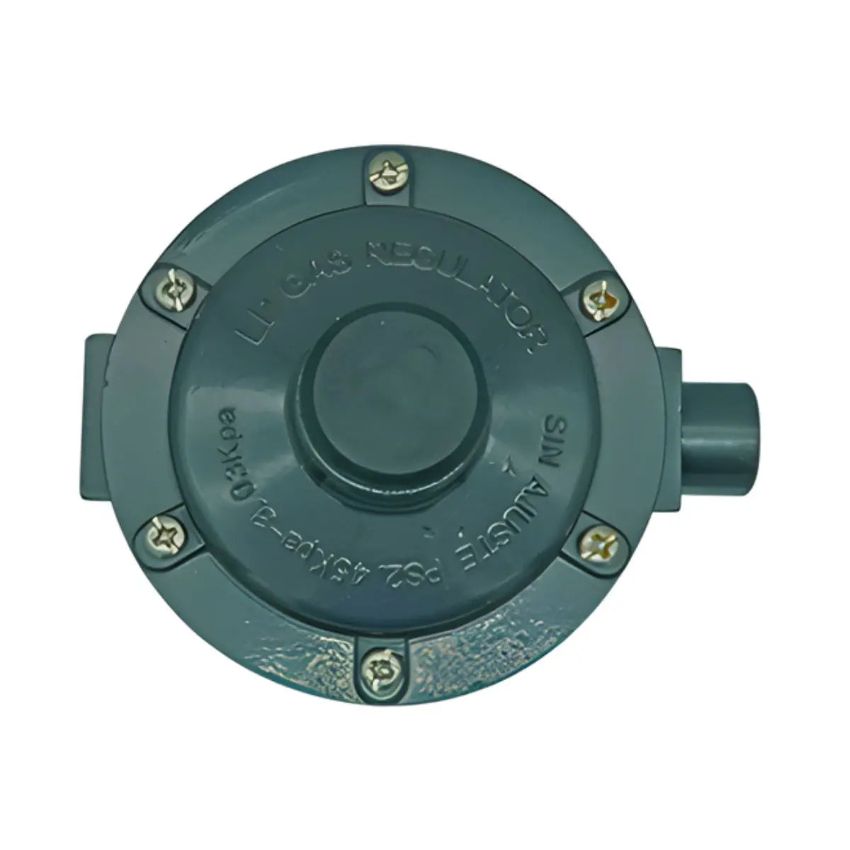 Progas Regulador Gas 1 Vía Aluminio - CNX - vista lateral