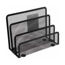 Porta Sobres Malla Mae Organizador Escritorio Negro Oficina