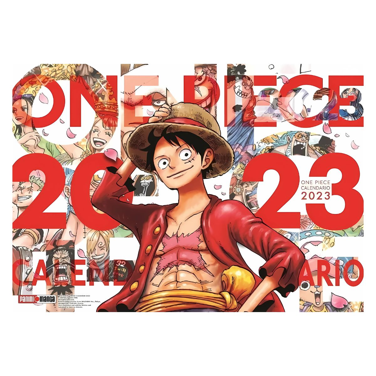 One Piece Calendario + Agenda Diaria Panini Planeador 2023