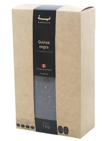 1Kg Quinoa Negra Hanseatik Sin Glutten Sabor Intenso Hanseatik