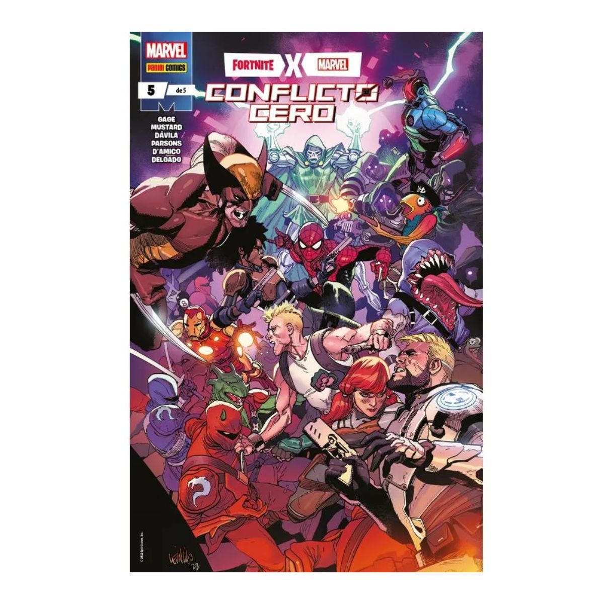 Fortnite X Marvel Conflicto Cero Panini Comics Tomo A Elegir - MarchanteMX