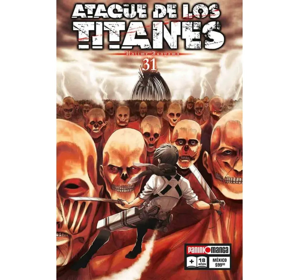 Ataque De Los Titanes Manga Panini Anime Tomo A Elegir