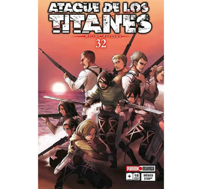 Ataque De Los Titanes Manga Panini Anime Tomo A Elegir