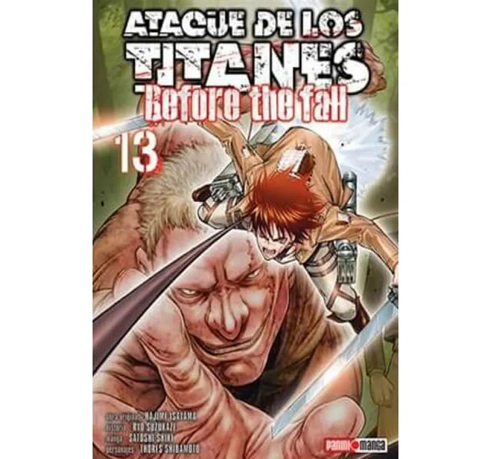 Ataque De Los Titanes Before Fall Manga Panini Elegir Tomo - MarchanteMX
