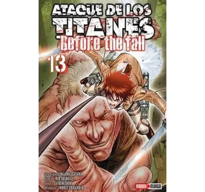 Ataque De Los Titanes Before Fall Manga Panini Elegir Tomo N°13 - Panini