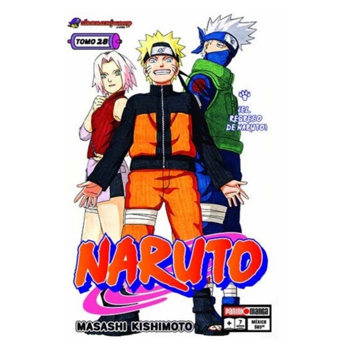 Naruto Manga Tomo A Elegir Panini Anime Español - MarchanteMX