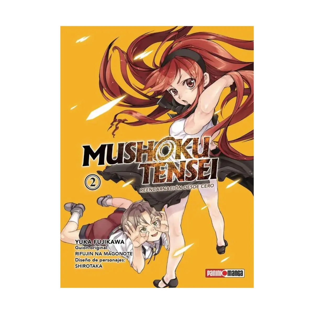 Mushoku Tensei Manga Panini Jobless Reincarnation Elegir Tomo N°2 - Panini
