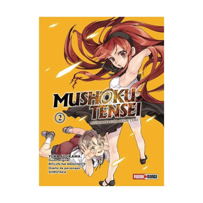 Mushoku Tensei Manga Panini Jobless Reincarnation Elegir Tomo N°2 - Panini