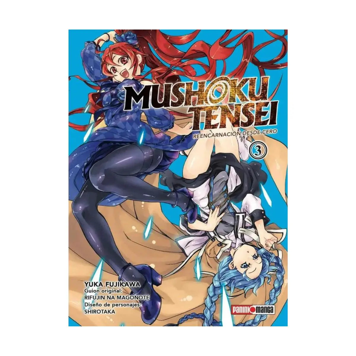 Mushoku Tensei Manga Panini Jobless Reincarnation Elegir Tomo N°3 - Panini