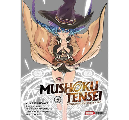 Mushoku Tensei Manga Panini Jobless Reincarnation Elegir Tomo N°5 - Panini