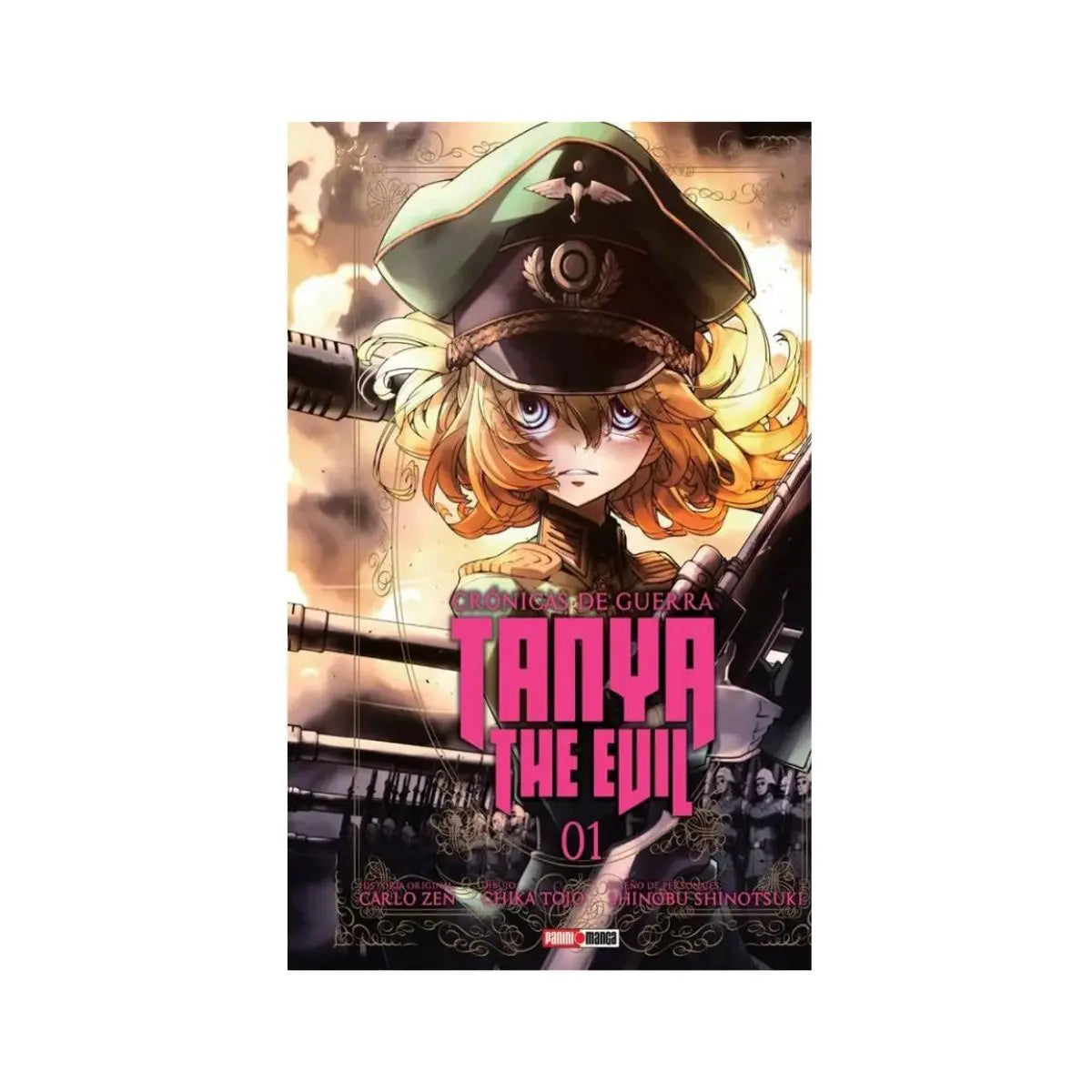 Tanya The Evil Manga Panini Cronicas De Guerra Tomo A Elegir N°1 - Panini