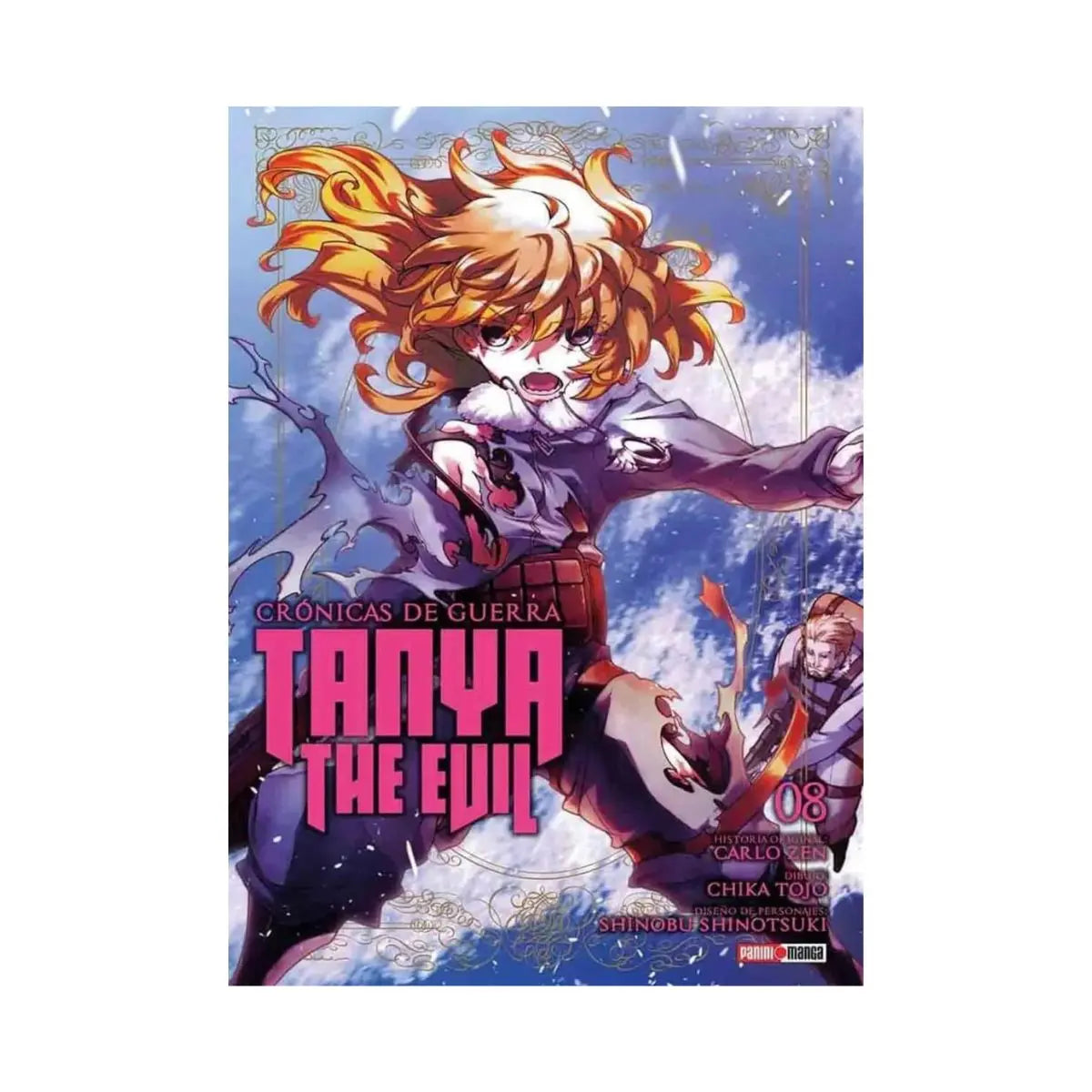 Tanya The Evil Manga Panini Cronicas De Guerra N°8 - Panini