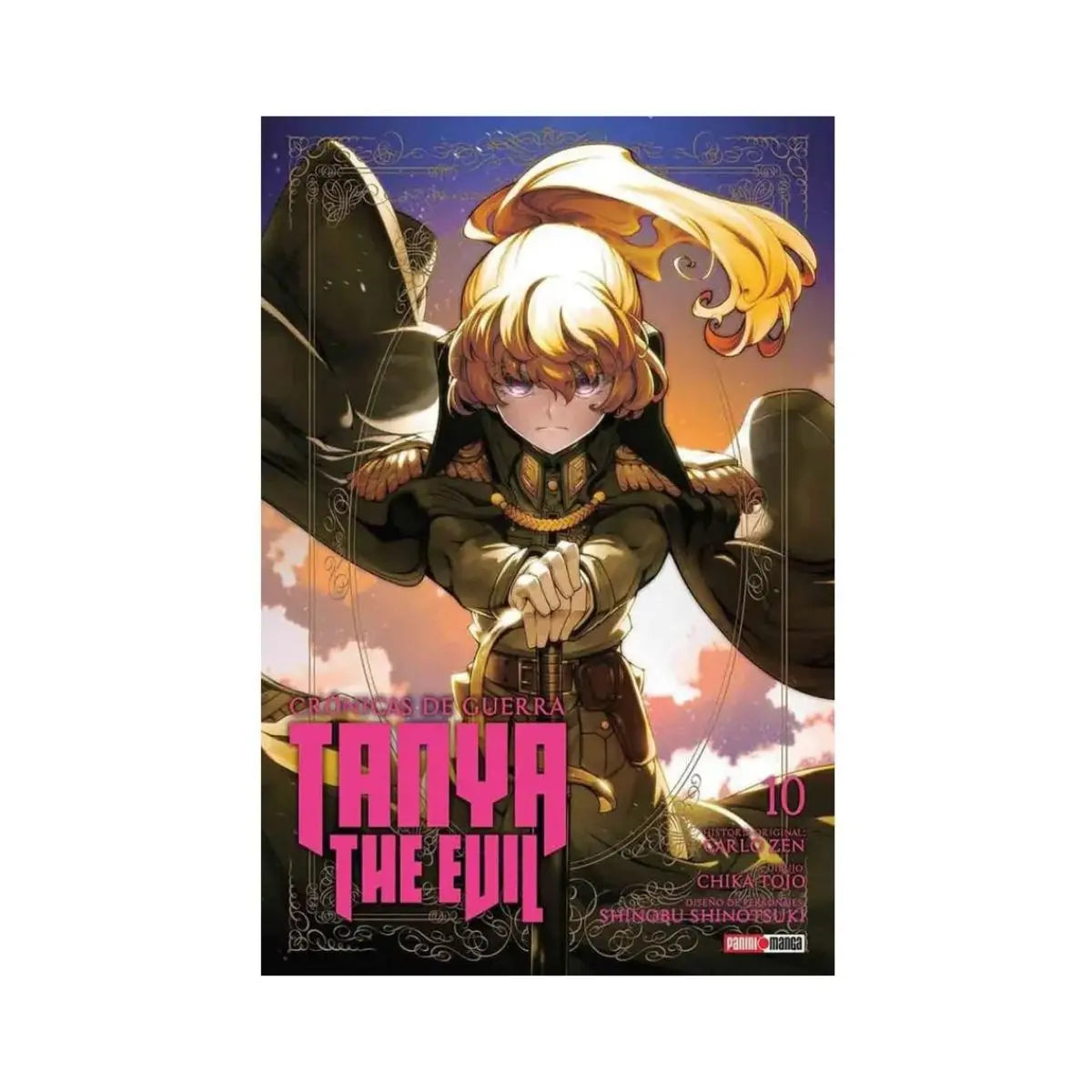 Tanya The Evil Manga Panini Cronicas De Guerra Tomo A Elegir N°10 - Panini