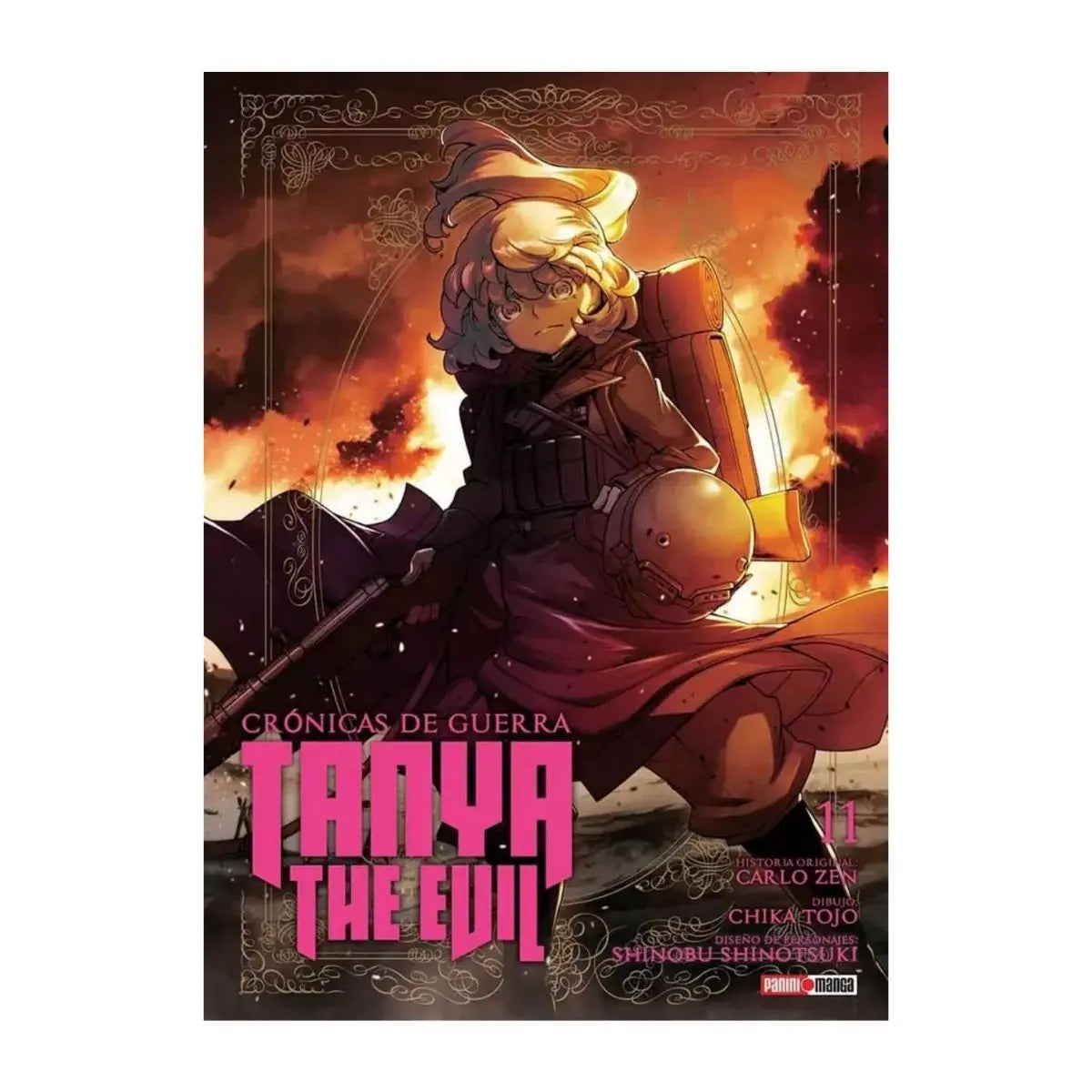 Tanya The Evil Manga Panini Cronicas De Guerra Tomo A Elegir N°11 - Panini