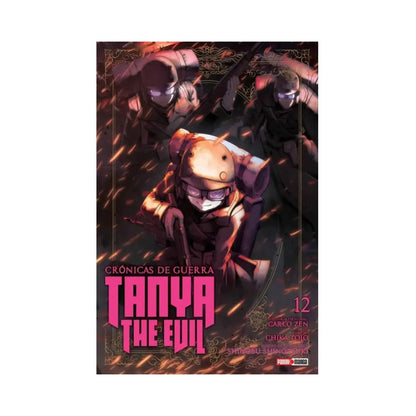 Tanya The Evil Manga Panini Cronicas De Guerra Tomo A Elegir N°12 - Panini
