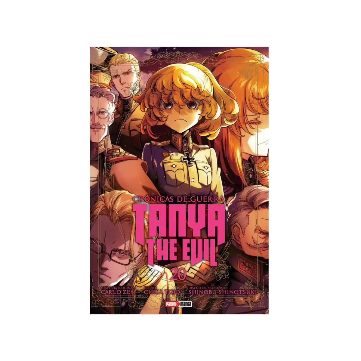 Tanya The Evil Manga Panini Cronicas De Guerra Tomo A Elegir N°20 - Panini