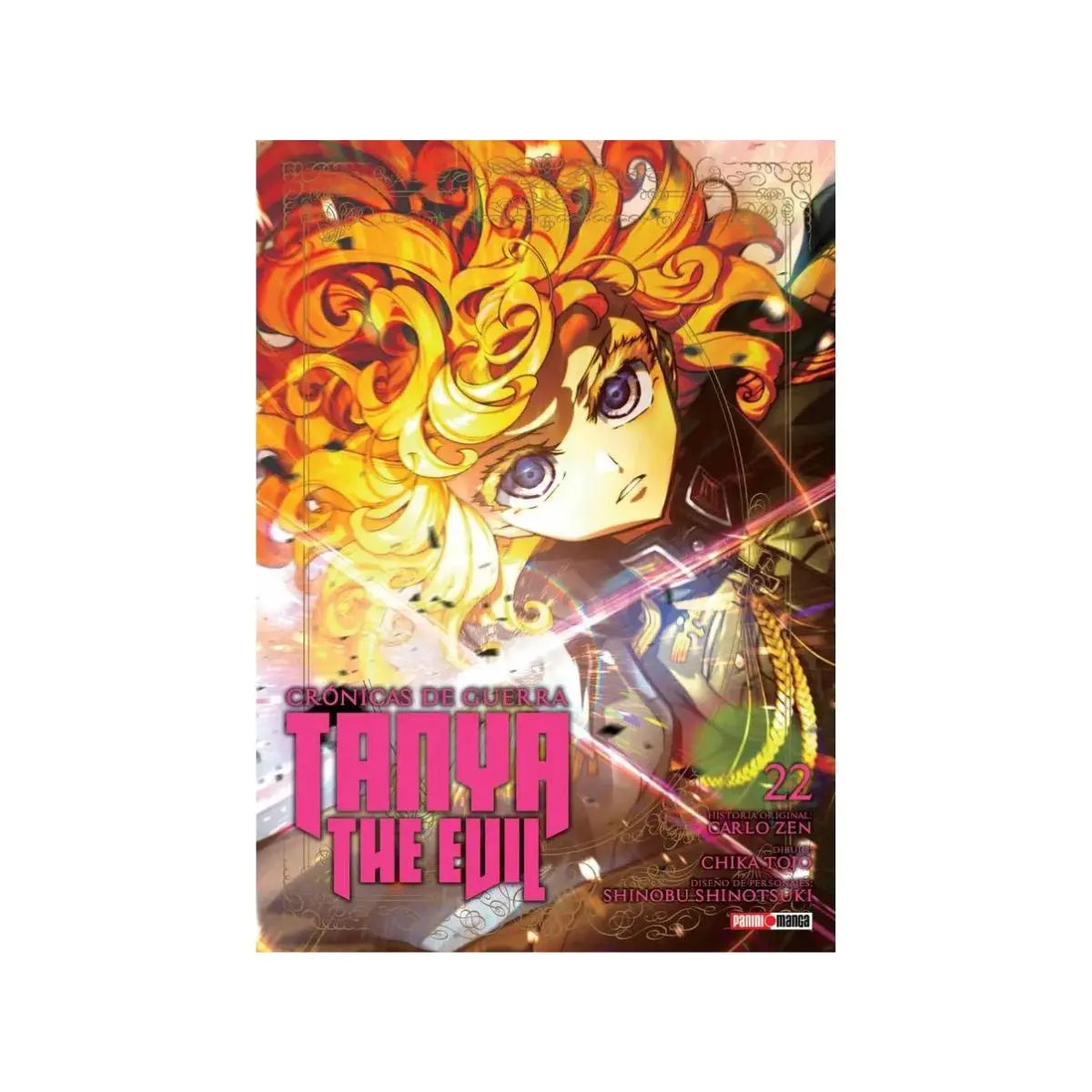 Tanya The Evil Manga Panini Cronicas De Guerra Tomo A Elegir N°22 - Panini