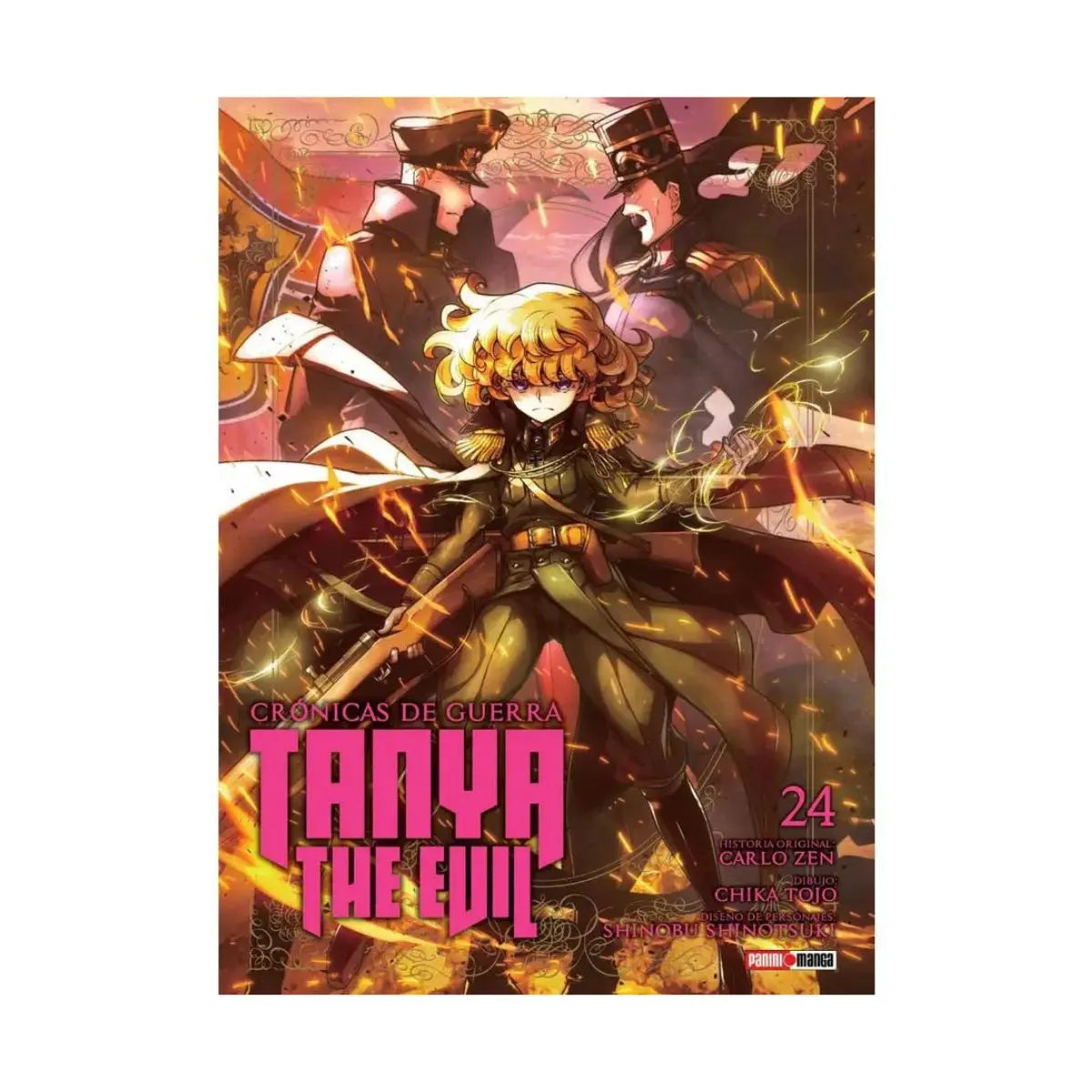 Tanya The Evil Manga Panini Cronicas De Guerra Tomo A Elegir N°24 - Panini